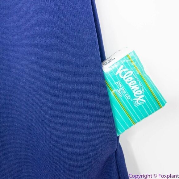 Unique Vintage Gwynnie Bee Gingham Collar Navy Fit-And-Flare Dress, 0X - Picture 15 of 16